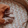 Bonjour Little Housse Matelas à Langer - Californian Poppy