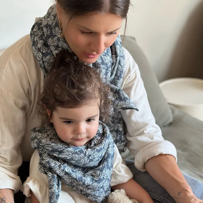 Bonjour Little Lot de 2 Langes - Wild Sage