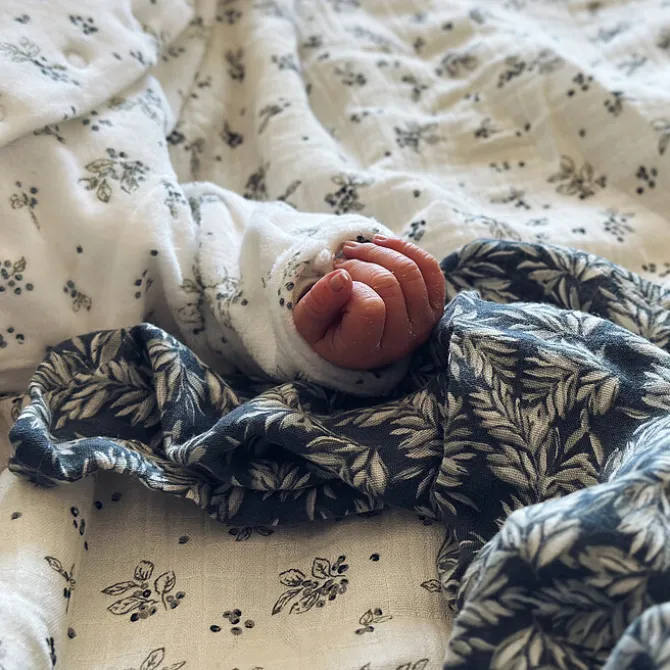 Bonjour Little Lot de 2 Langes - Wild Sage
