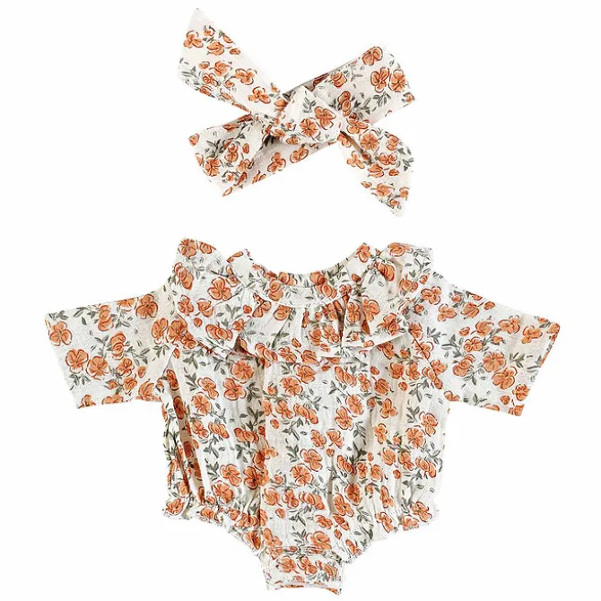 Bonjour Little Tenue de Poupée - Californian Poppy
