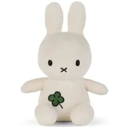 Bon Ton Toys Lapin Miffy Brodé Blanc Cassé Trèfle - Petit