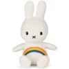 Bon Ton Toys Lapin Miffy Brodé Blanc Cassé Rainbow - Petit