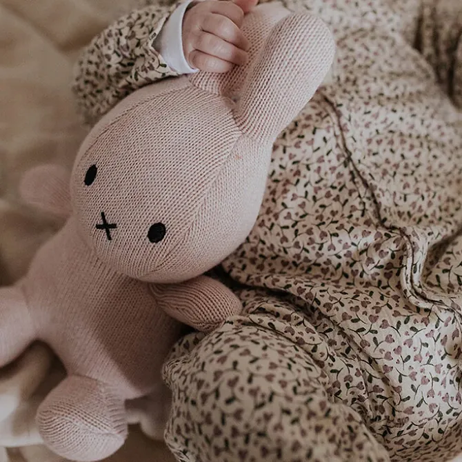 Bon Ton Toys Lapin Miffy Coton Biologique Rose Pastel - Petit