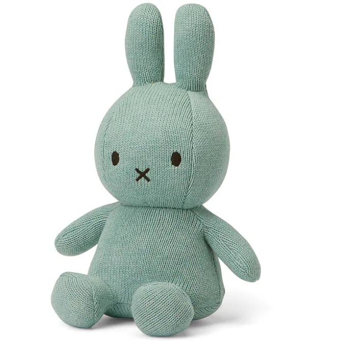 Bon Ton Toys Lapin Miffy Coton Biologique Bleu Pastel - Petit