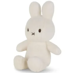 Bon Ton Toys Lapin Miffy Eco Fuzzy Blanc - Petit