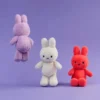 Bon Ton Toys Lapin Miffy Eco Fuzzy Corail - Petit
