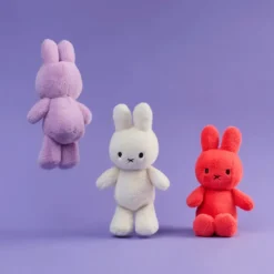 Bon Ton Toys Lapin Miffy Eco Fuzzy Corail - Petit