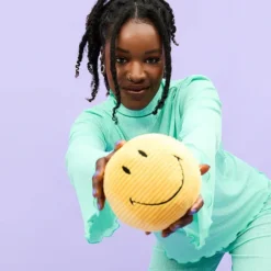 Bon Ton Toys Smiley Velours Côtelé Jaune - Petit