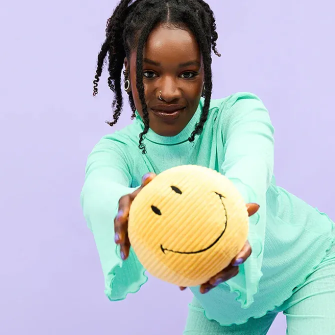 Bon Ton Toys Smiley Velours Côtelé Jaune - Petit