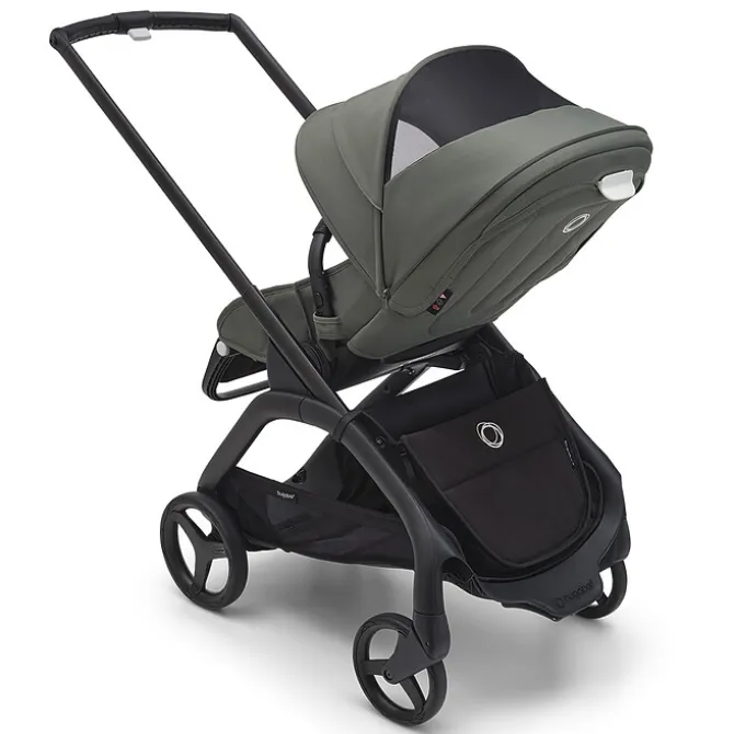 Bugaboo Poussette Citadine Complète Dragonfly Châssis Noir - Forest Green