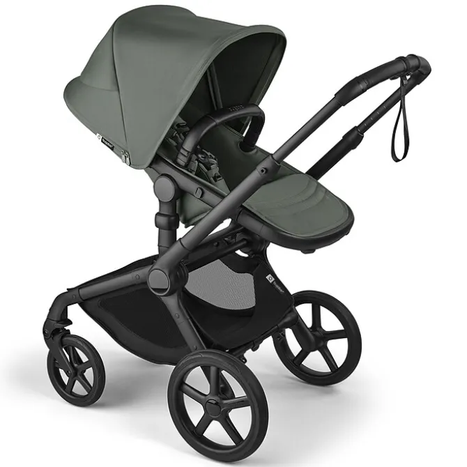 Bugaboo Poussette Citadine Fox5 Renew Complète Châssis Noir - Forest Green