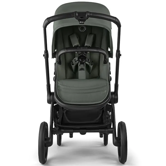 Bugaboo Poussette Citadine Fox5 Renew Complète Châssis Noir - Forest Green