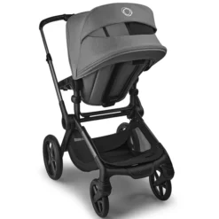 Bugaboo Poussette Citadine Fox5 Renew Complète Châssis Noir - Moon Grey