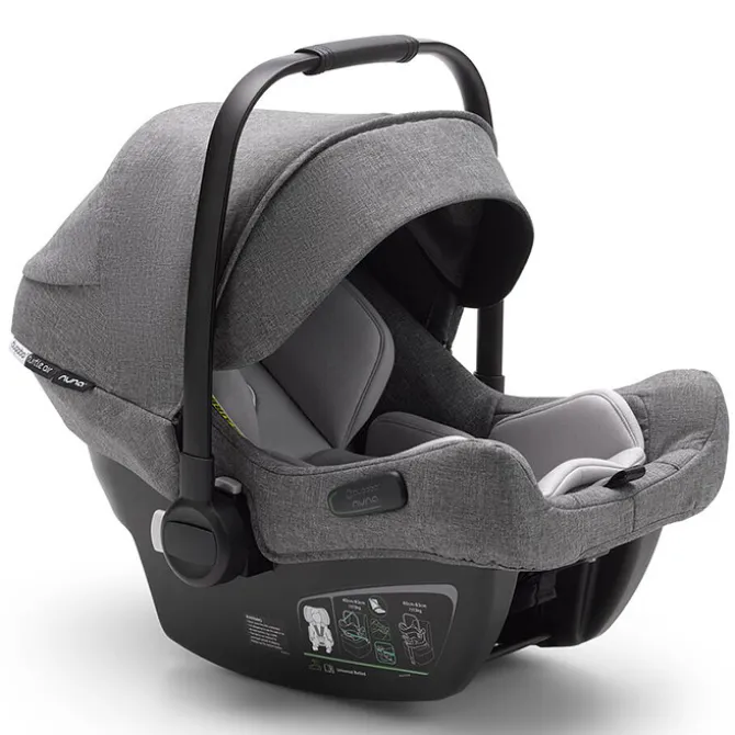 Bugaboo Siège Auto Turtle Air by Nuna i-Size Groupe 0+ - Gris