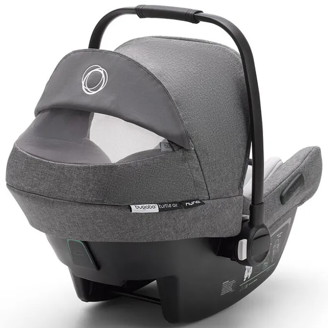 Bugaboo Siège Auto Turtle Air by Nuna i-Size Groupe 0+ - Gris
