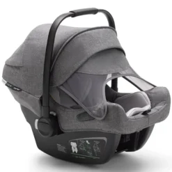 Bugaboo Siège Auto Turtle Air by Nuna i-Size Groupe 0+ - Gris