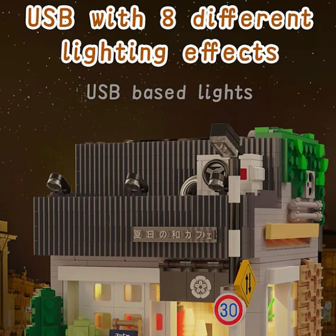 Cada Jeu de Construction Lumineux Café Summer Breeze