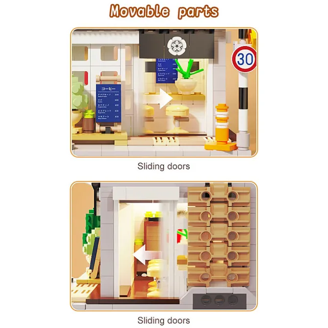 Cada Jeu de Construction Lumineux Café Summer Breeze