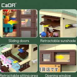Cada Jeu de Construction Lumineux Epicerie de Kitty
