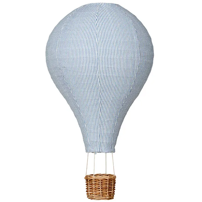 Camcam Copenhagen Abat-jour Montgolfière - Classic Stripes Blue
