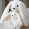 Camcam Copenhagen Peluche Lapin Elva Off White Augusta - Small