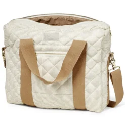 Camcam Copenhagen Sac à Langer - Classic Stripes Camel
