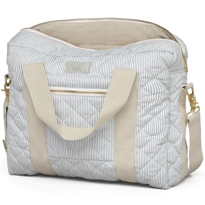 Camcam Copenhagen Sac à Langer - Classic Stripes Blue