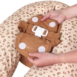 Candide Coussin de Maternité et d'Allaitement Multirelax Jersey - Léopard