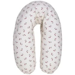 Candide Coussin de Maternité et d'Allaitement Coton - Cerises