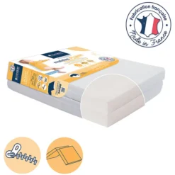Candide Matelas Pliant - 60 x 120 cm