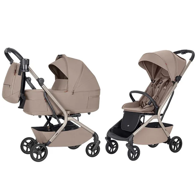 Carrello Poussette et Nacelle Pliable Magia 2.0 - Spice Beige