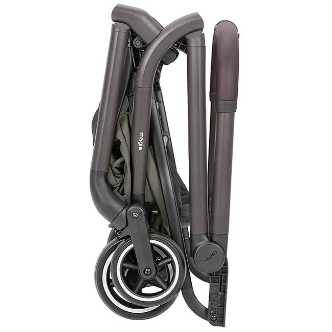 Carrello Poussette et Nacelle Pliable Magia - Malted Green