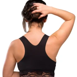 carriwell Brassière Cache-coeur de Grossesse et d'Allaitement Noir - XL
