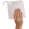carriwell Lot de 6 Coussins d'Allaitement en Soie Blanc - Taille Unique