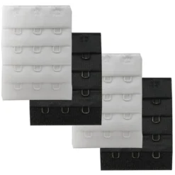 carriwell Lot de 4 Extenseurs de Dos - Noir et Blanc