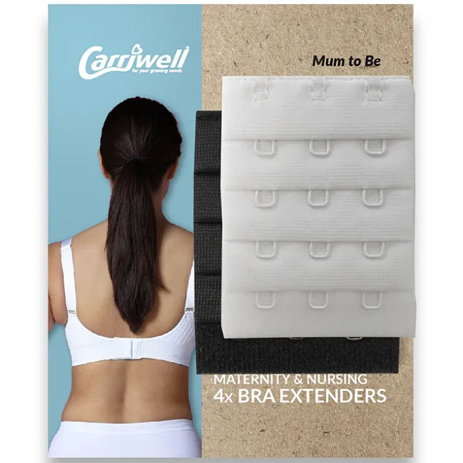 carriwell Lot de 4 Extenseurs de Dos - Noir et Blanc
