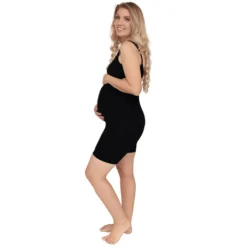 carriwell Short de Maintien de Grossesse Sans Coutures Noir - S