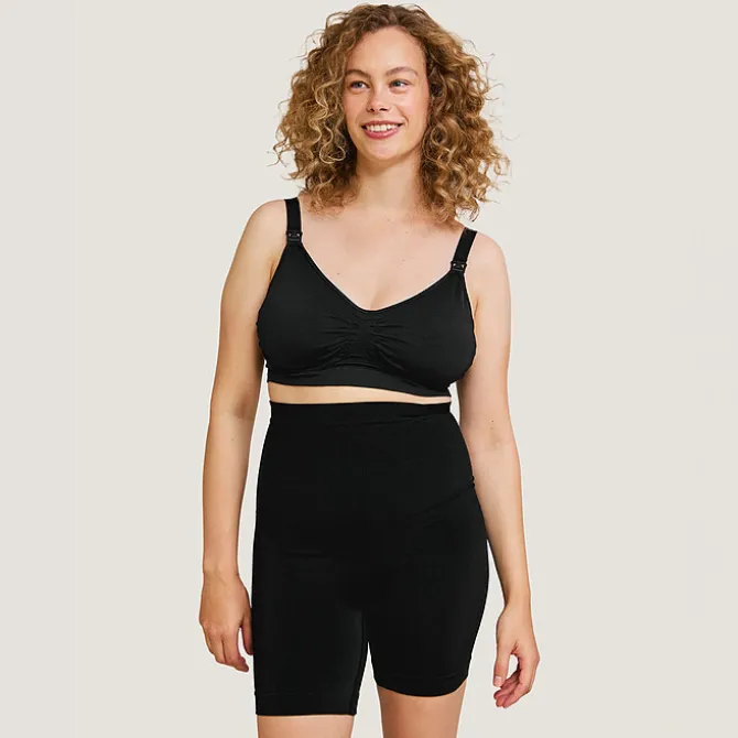carriwell Short de Maintien Gainant Post-partum Noir - M