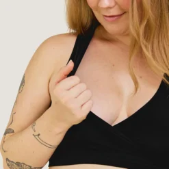 carriwell Soutien-gorge de Grossesse et d'Allaitement Comfi-Cool Noir - S/M