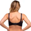 carriwell Soutien-gorge de Grossesse et d'Allaitement Rembourré Sans Coutures Noir - M