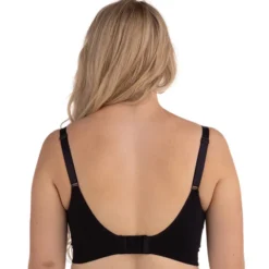 carriwell Soutien-gorge de Grossesse et d'Allaitement Sans Coutures Noir - S
