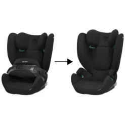 cbx by Cybex Siège Auto Pallas B i-Size Groupe 1/2/3 - Pure Black