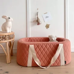 Charlie Crane Couffin KUKO - Bois de Rose Matelassé