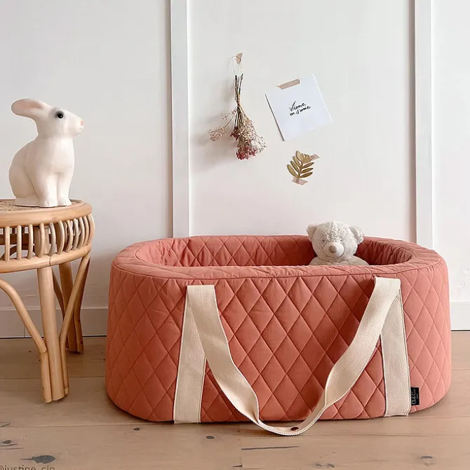 Charlie Crane Couffin KUKO - Bois de Rose Matelassé