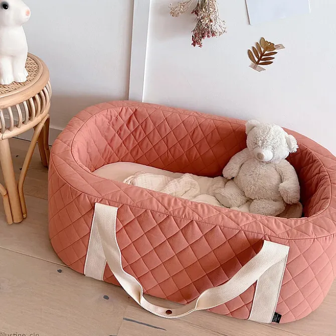 Charlie Crane Couffin KUKO - Bois de Rose Matelassé