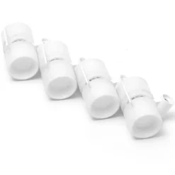 Charlie Crane Lot de 4 Roues pour Berceau Kumi Mesh - Blanc