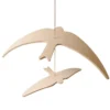 Charlie Crane Mobile Kano Birds - Naturel
