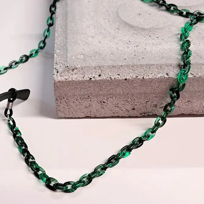 Charly Therapy Chaine de Lunettes Ficus - Vert