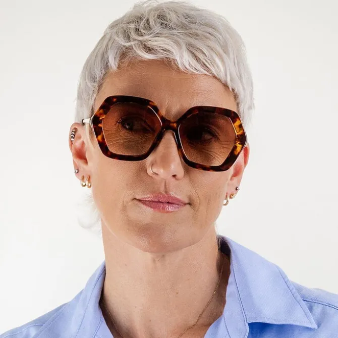 Charly Therapy Lunettes de Soleil Iman - Ecaille