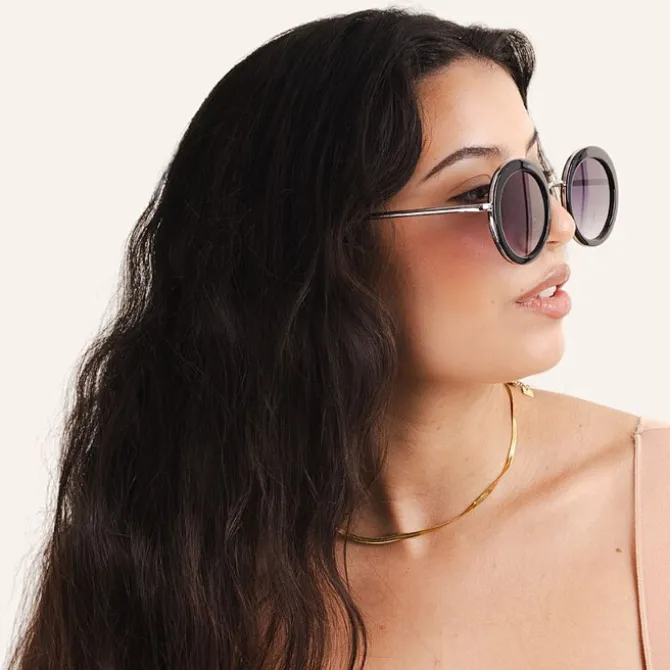 Charly Therapy Lunettes de Soleil Mia - Noir